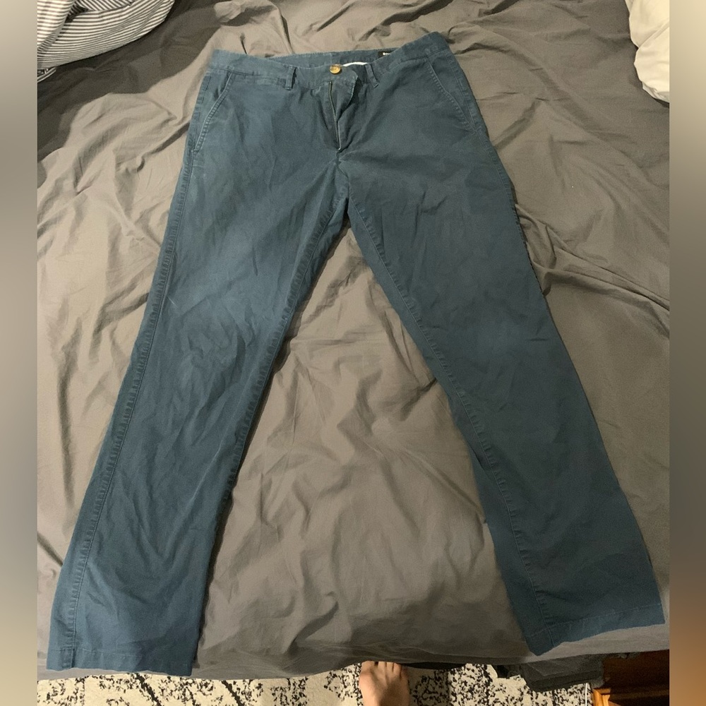 Bonobos Navy Stretch Summer Chinos- 32/32